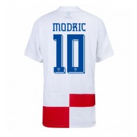 Camiseta Croacia Luka Modric #10 Primera Equipación Replica Eurocopa 2024 mangas cortas